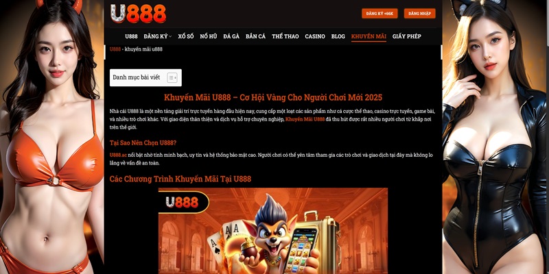 ưu đãi nạp nhanh U888